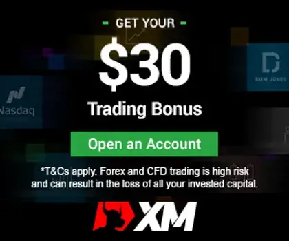 Get Xm $30 Bonus